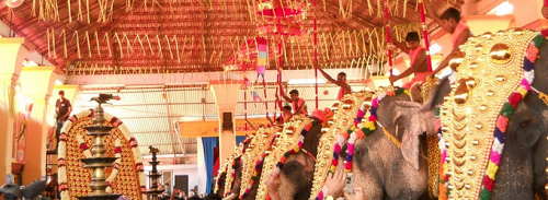 Uthralikkavu pooram festival 2013.