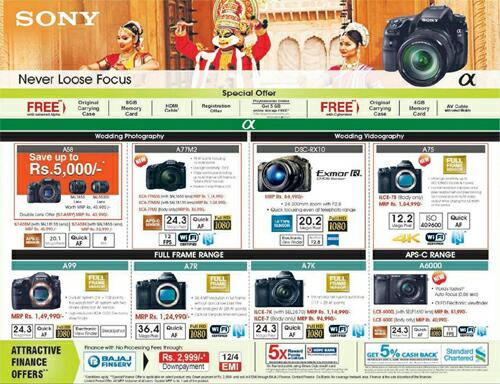 Sony Onam Offers 2014 - Latest Offers and Contact Details