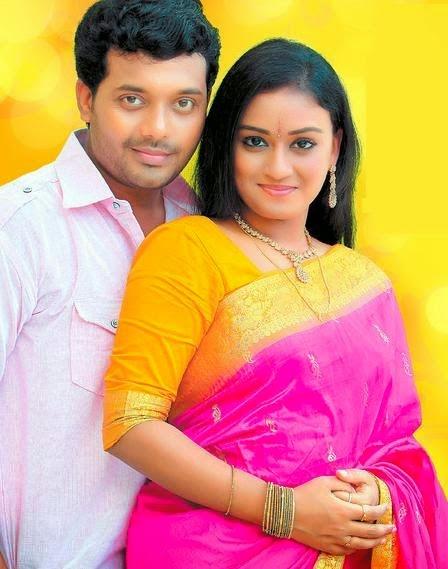 Marriage photo of Amala Serial Actress Varadha and Actress Jishi Mohan