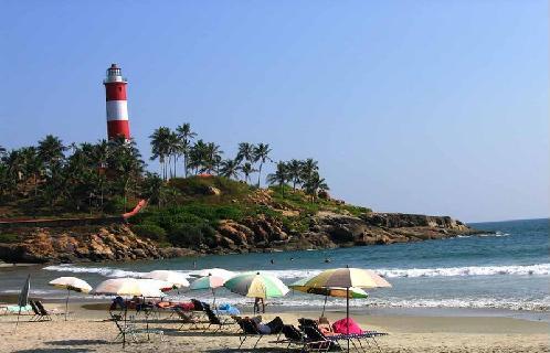 Kovalam Beach one the main attractions of God