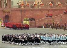 Beating the Retreat Ceremony in New Delhi