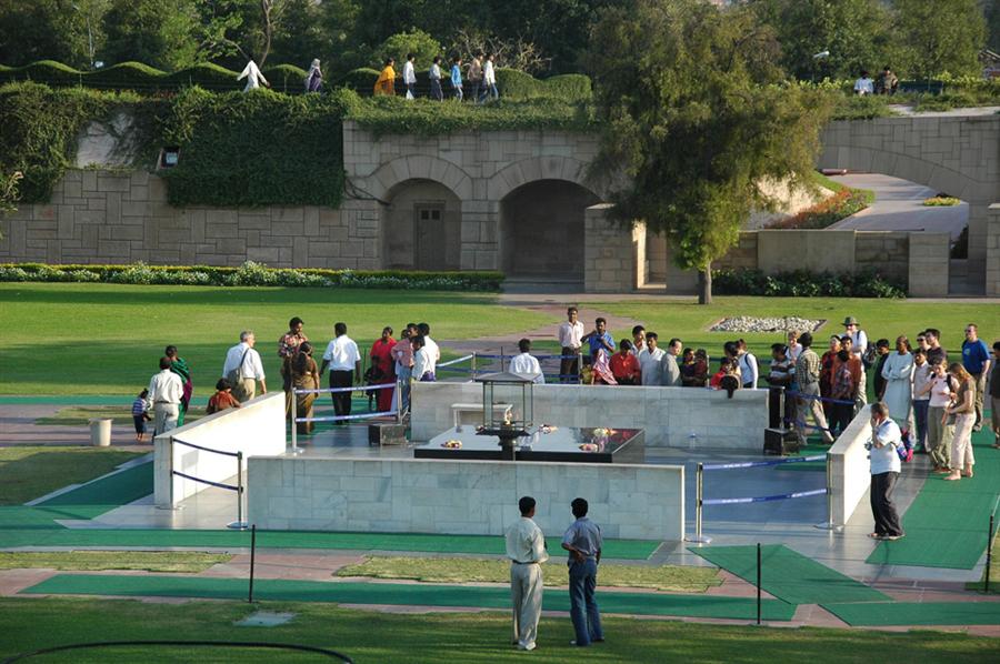 The place where Mahatma was laid to rest