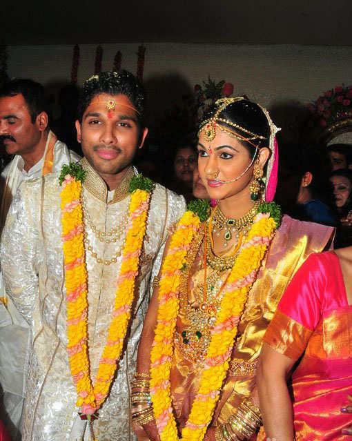 Allu Arjun Wedding Photos 