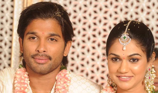 Sneha Reddy With allu