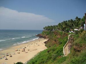 Varkala beach