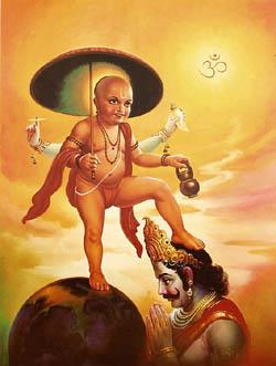 Mahabali and Vamana