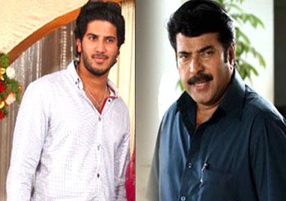 Dulquar Salman and Mammootty