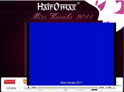 Miss Kerala 2011 Live Streaming Online