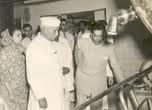 With Nehru