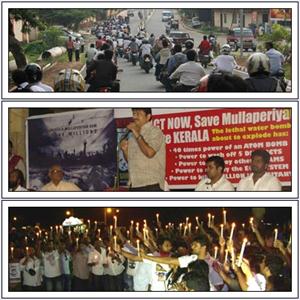 Mullaperiyar Dam gathering at Trivandrum