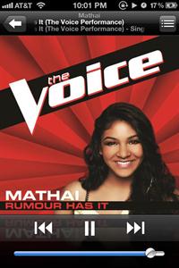 Sharon Mathai sparks in ‘the voice